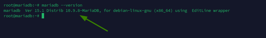 Check Version MariaDB