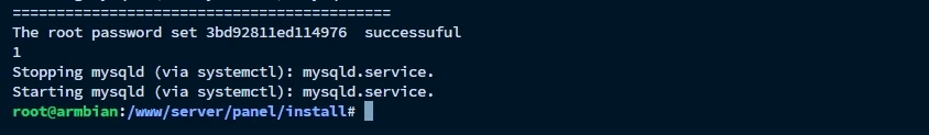Install MariaDB Selesai