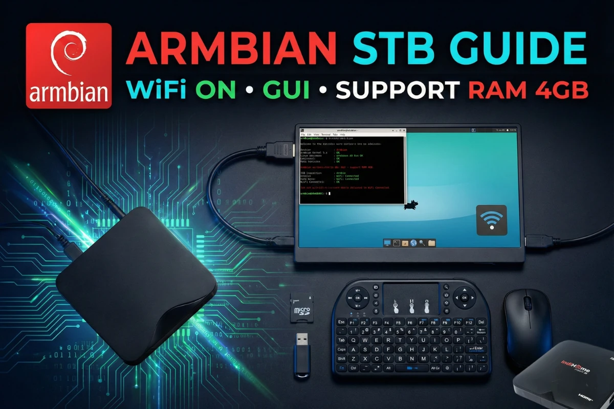 Firmware Armbian STB | WiFi On, GUI, & Support RAM 4GB