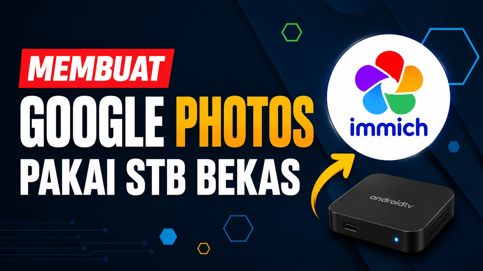 Cara Install Immich di Armbian STB HG680P dan B860H